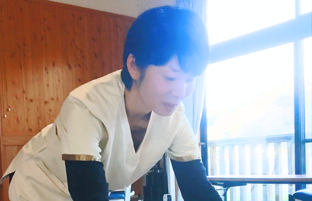 ③施術スタート